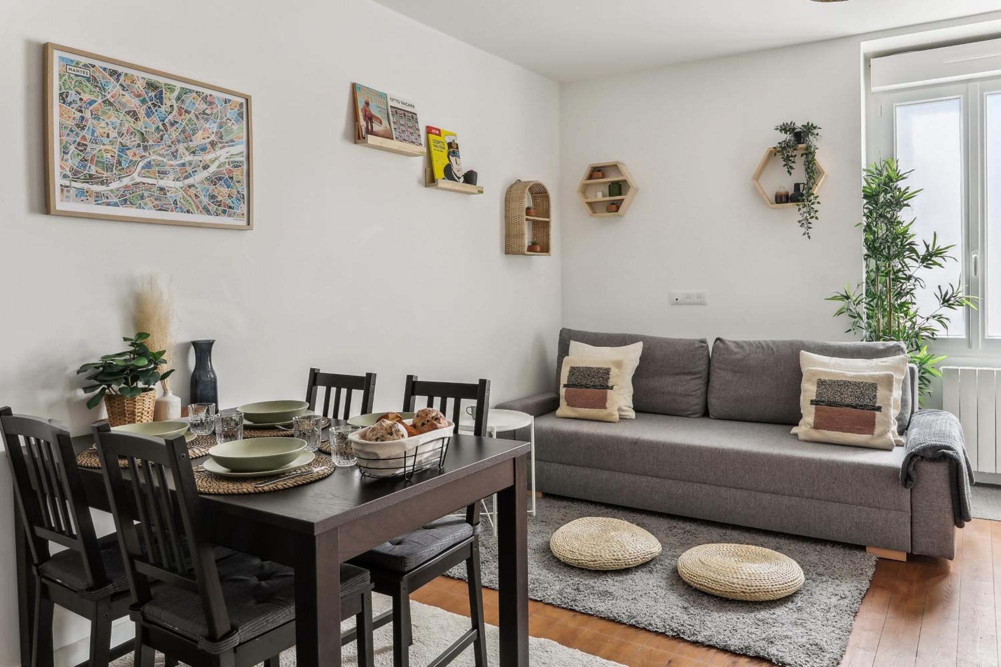 Appartement Nid douillet proche gare à Nantes Extérieur photo