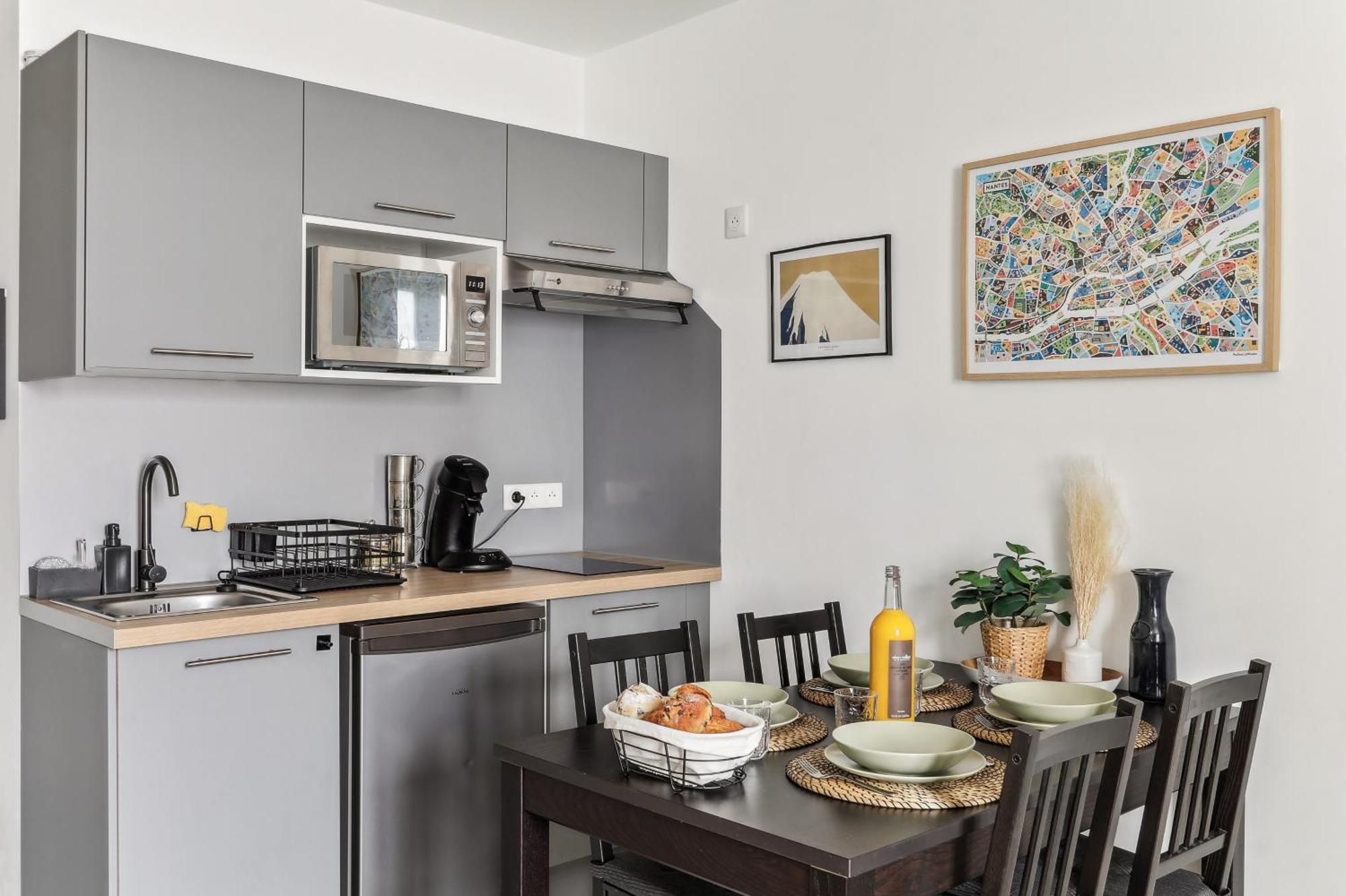 Appartement Nid douillet proche gare à Nantes Extérieur photo